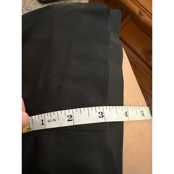 Women's Reiss Tailored Shorts Black with Silver Buckle Size 6 - Picture 7 of 7